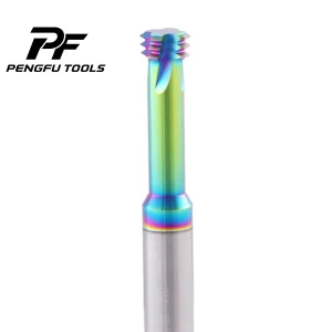 Hole-Making Tools 3‑flute thread mill (rainbow‑alu)