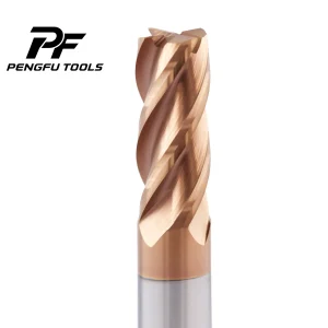 HRC55 Square End Mill 4F