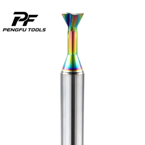 Special-Purpose Solid Carbide End Mills dovetail cutter (rainbow‑alu)