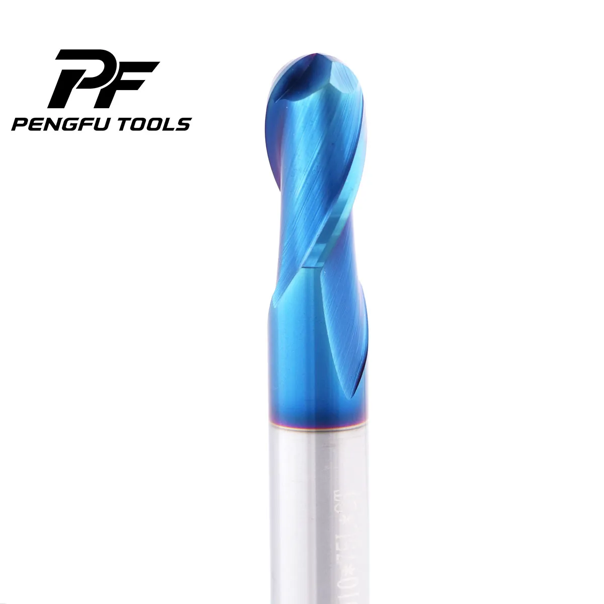 hrc68 ball nose end mill 4f