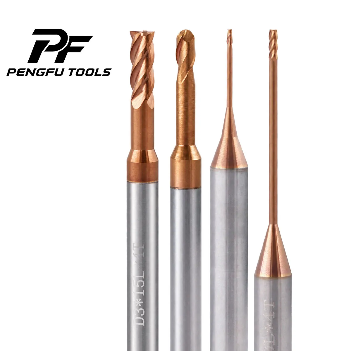 PRODUCTS long flute end mill for steel (tisin)
