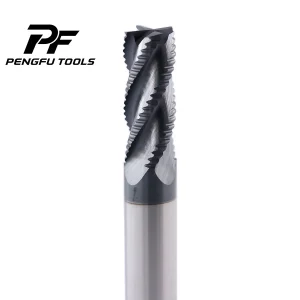 Special-Purpose Solid Carbide End Mills roughing end mill for steel (tisin)