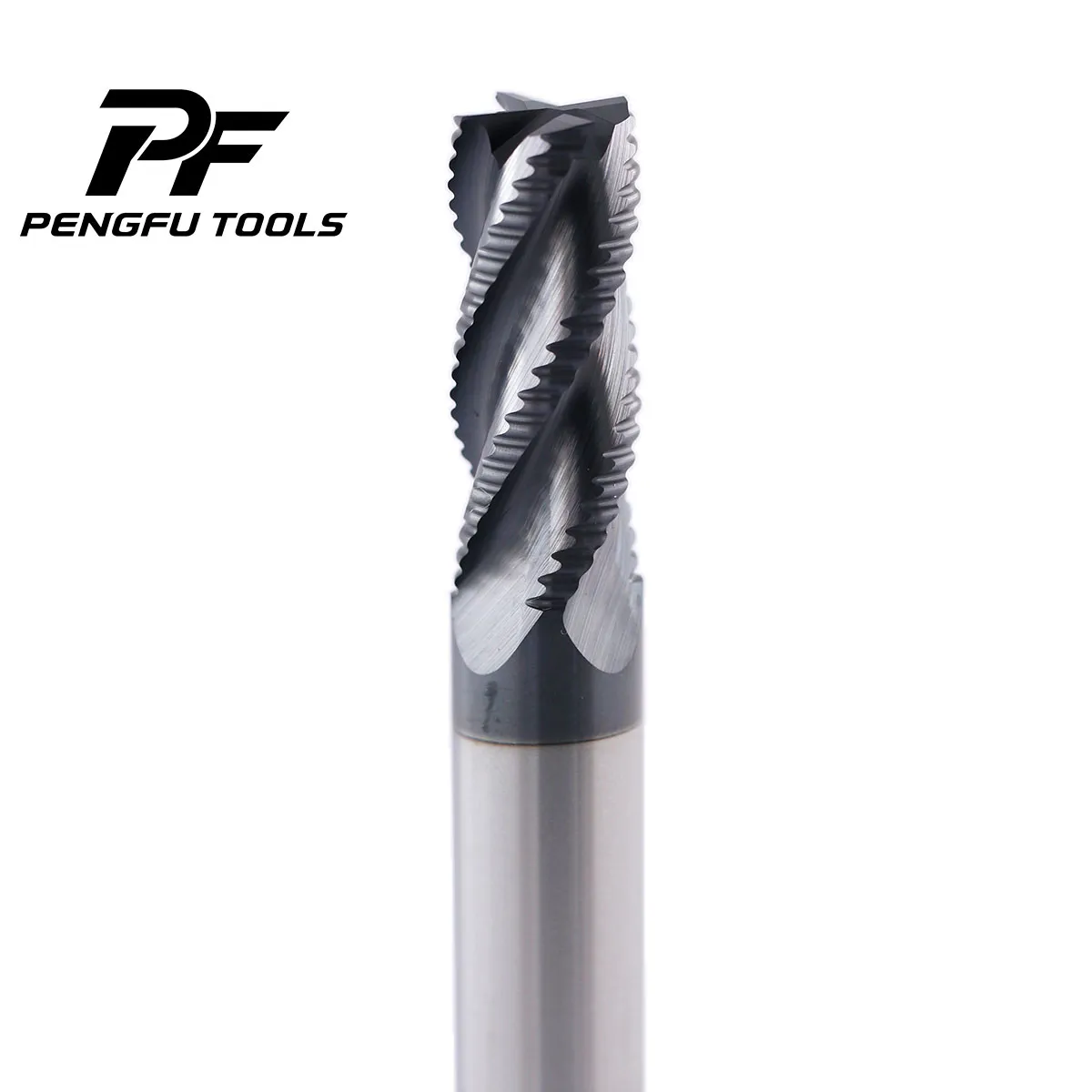 PRODUCTS roughing end mill for steel (tisin)