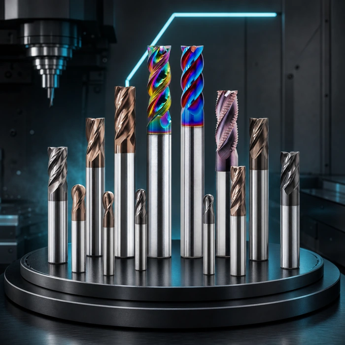 standard solid carbide end mills